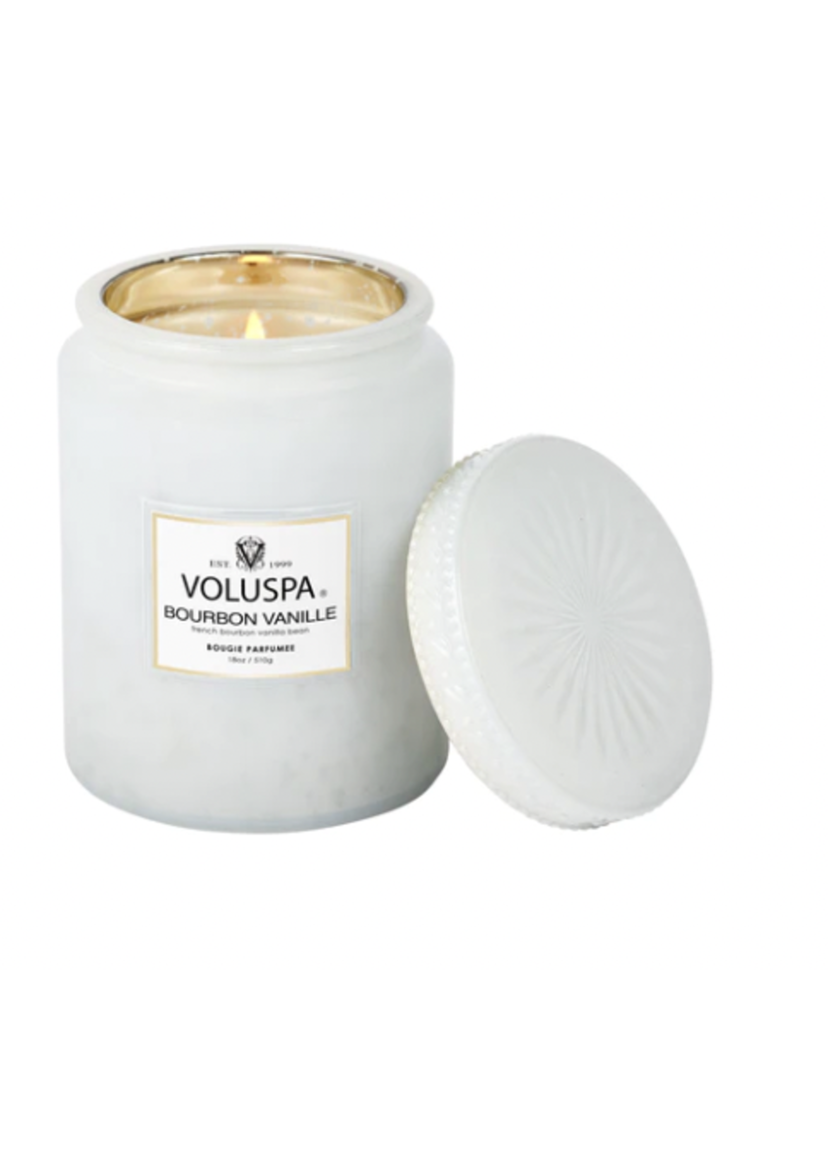 Voluspa Bourbon Vanille 18oz Large Jar Speckle