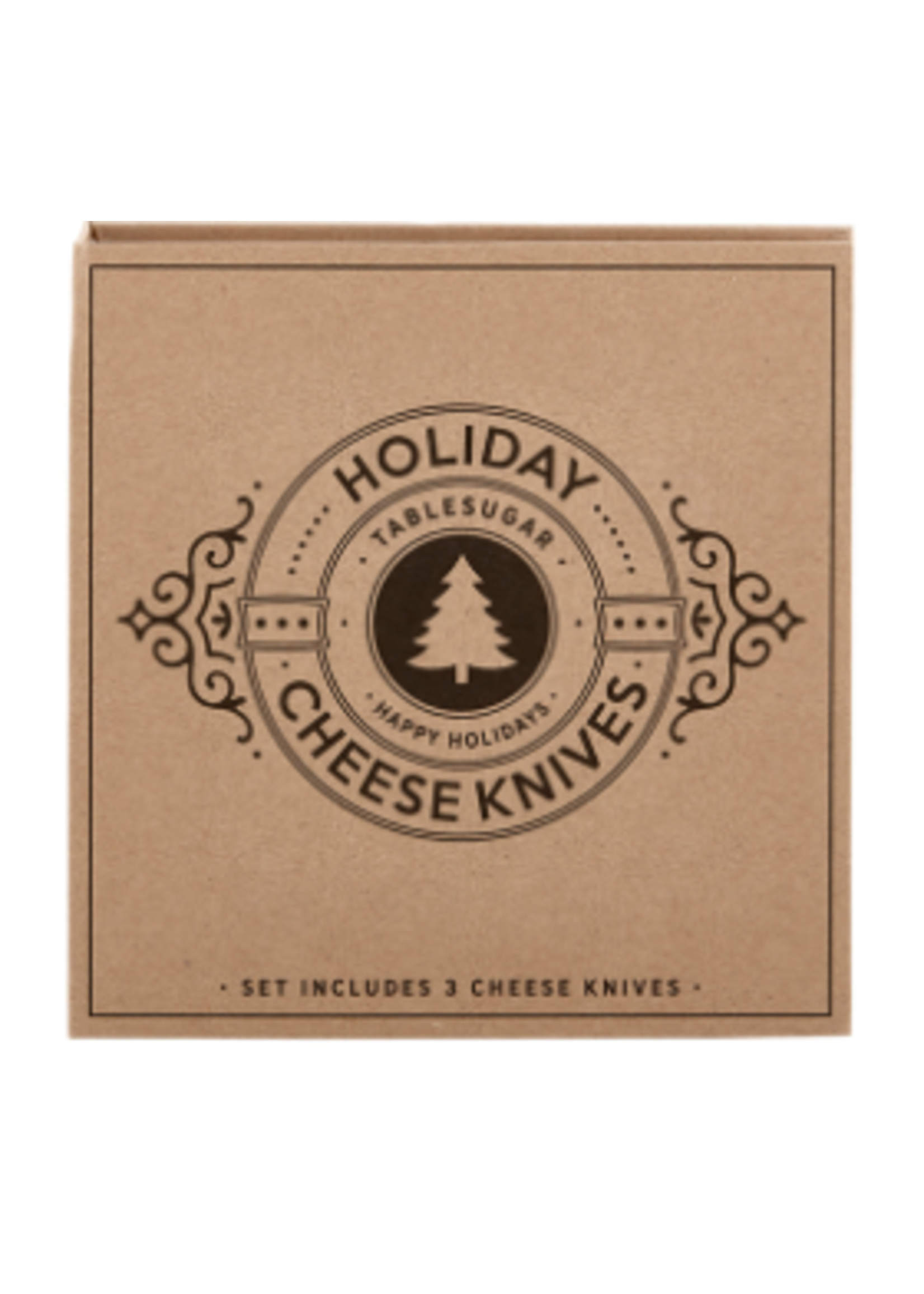 Creative Brands Holiday Cheese Knives Set