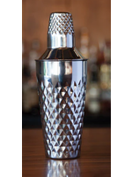 Viski Admiral Stainless Faceted Cocktail Shaker