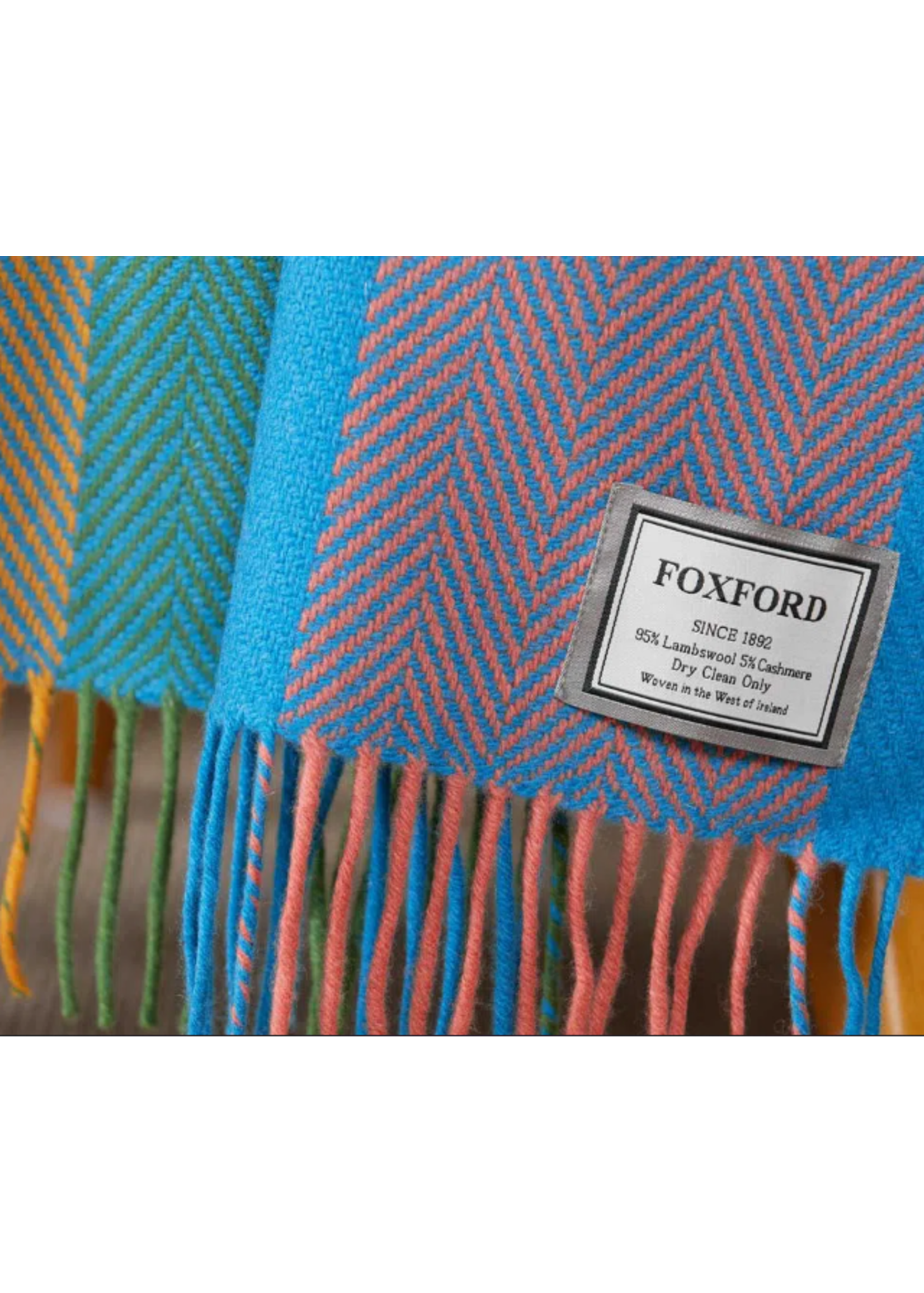 Foxford Mills Foxford Mills - Cashmere & Wool Blanket - The Errew