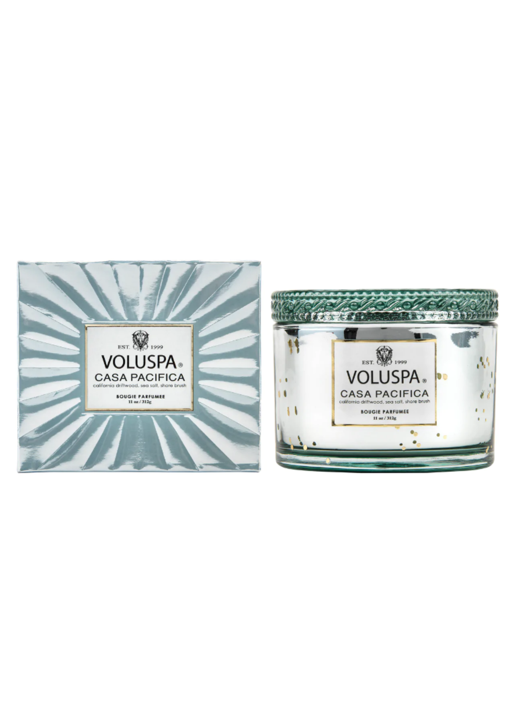 Voluspa Casa Pacifica Boxed classic candle w/lid