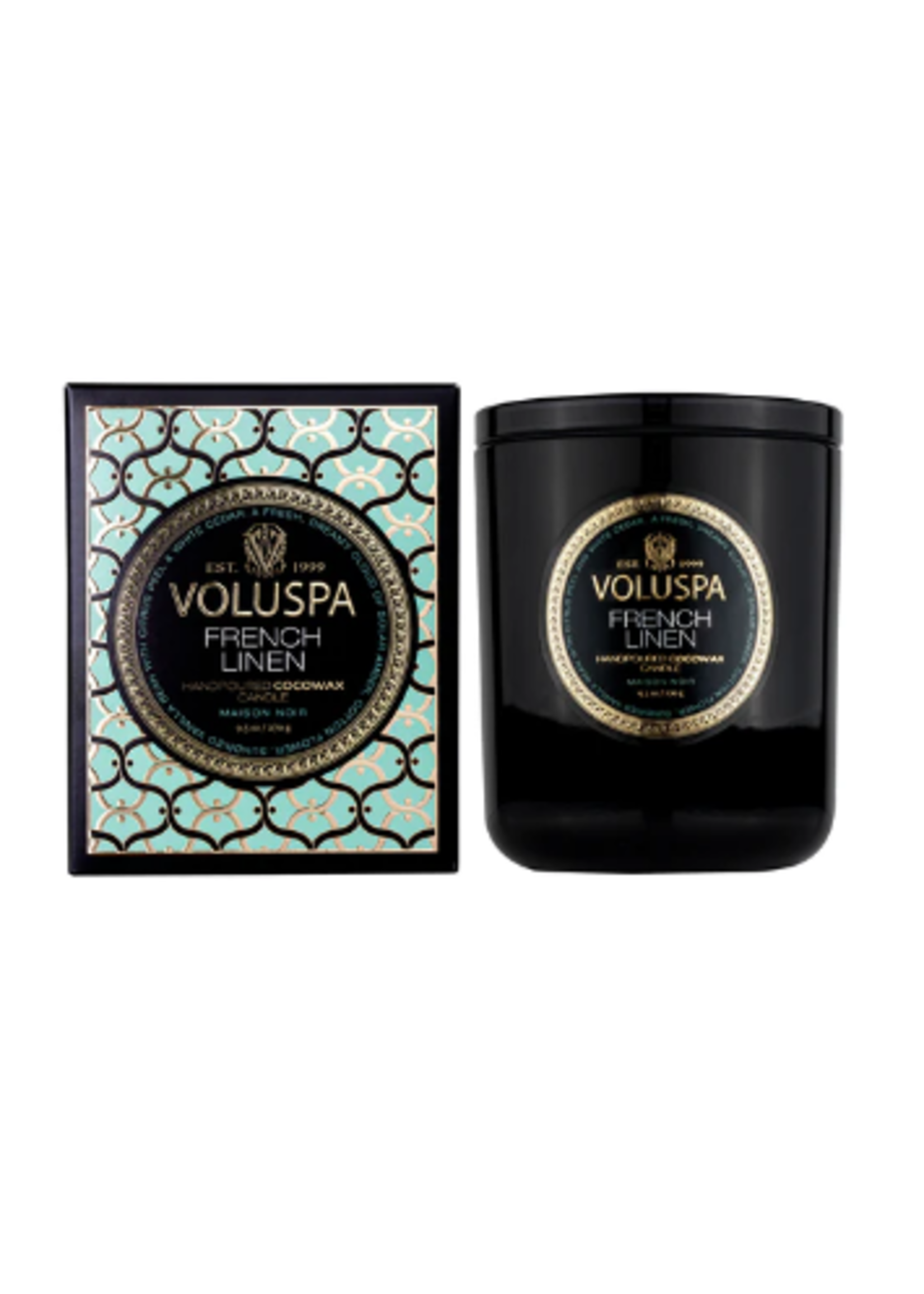 Voluspa French Linen Classic Candle