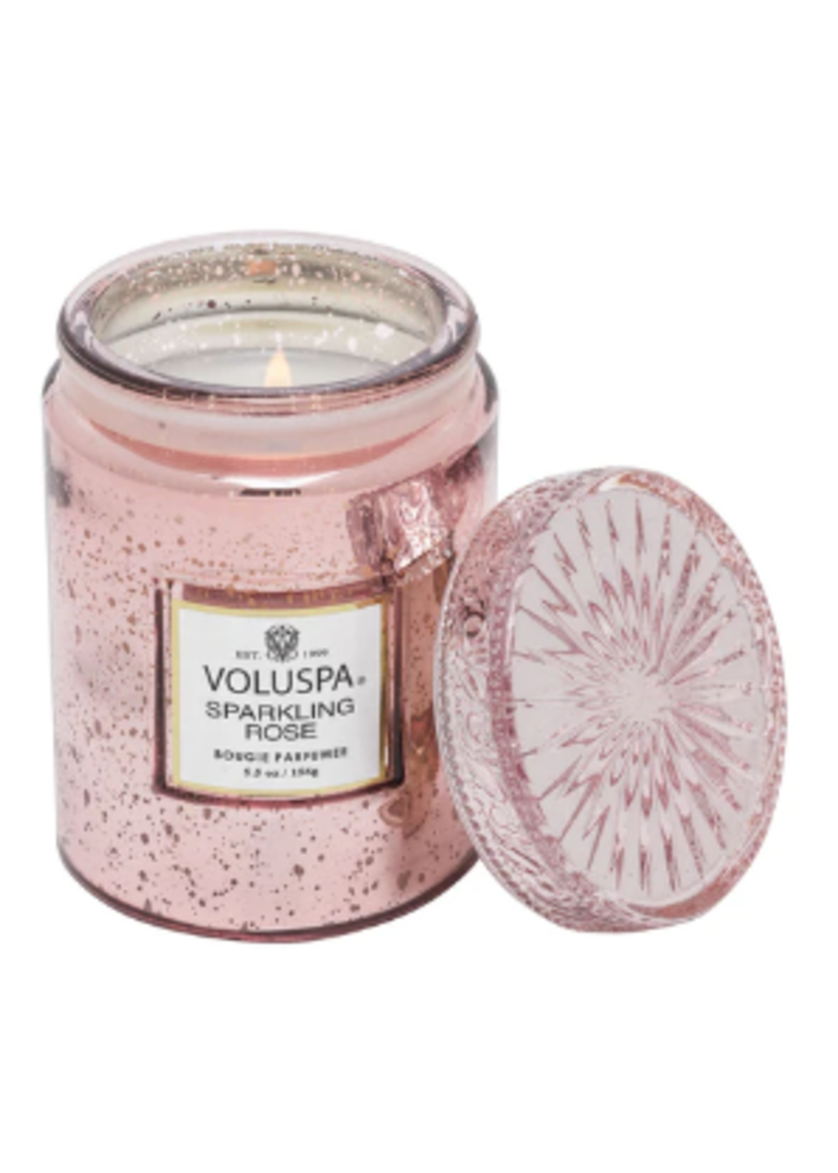 Voluspa Sparkling Rose Mini tall Jar