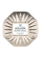 Voluspa Blond Tabac Octagon Tin candle