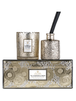 Voluspa Gilt Pomander & Hinoki Holiday Gift Box Set