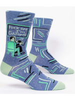 Blue Q Fuck Off I'm Gaming Socks