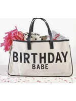 Creative Brands Canvas Tote - Birthday Babe