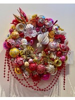 Rhodeside Stand Vintage Wreath:  Cupid's Kisses