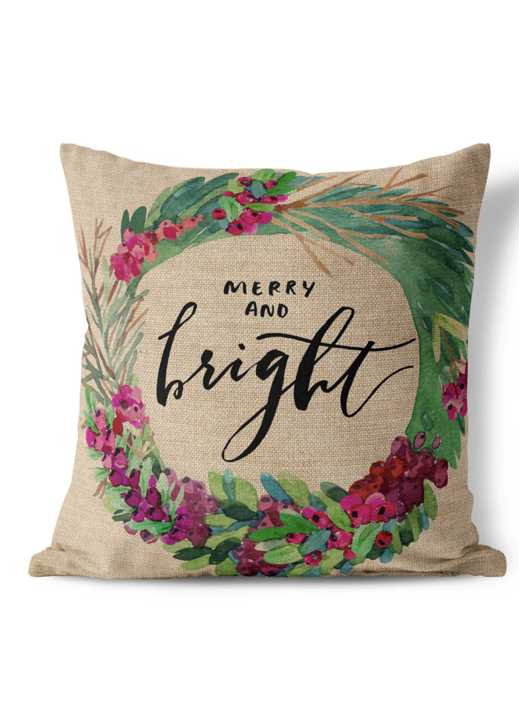 Refinery Number One Merry & Bright Pillow