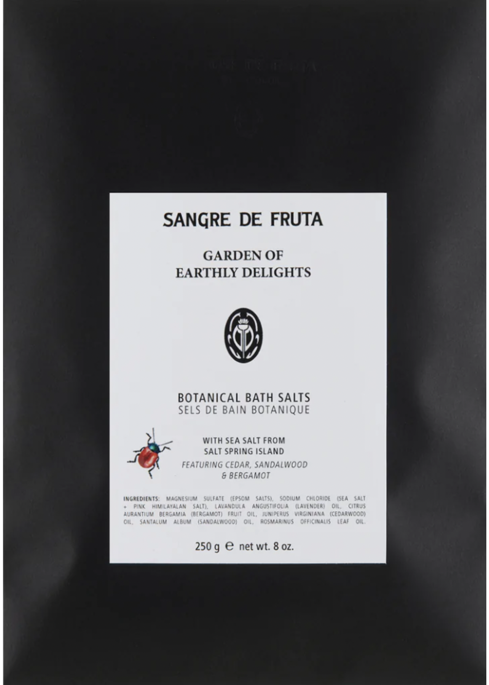 Sangre de Fruta Sangre de Fruta Bath Salts:  Garden of Earthly Delights