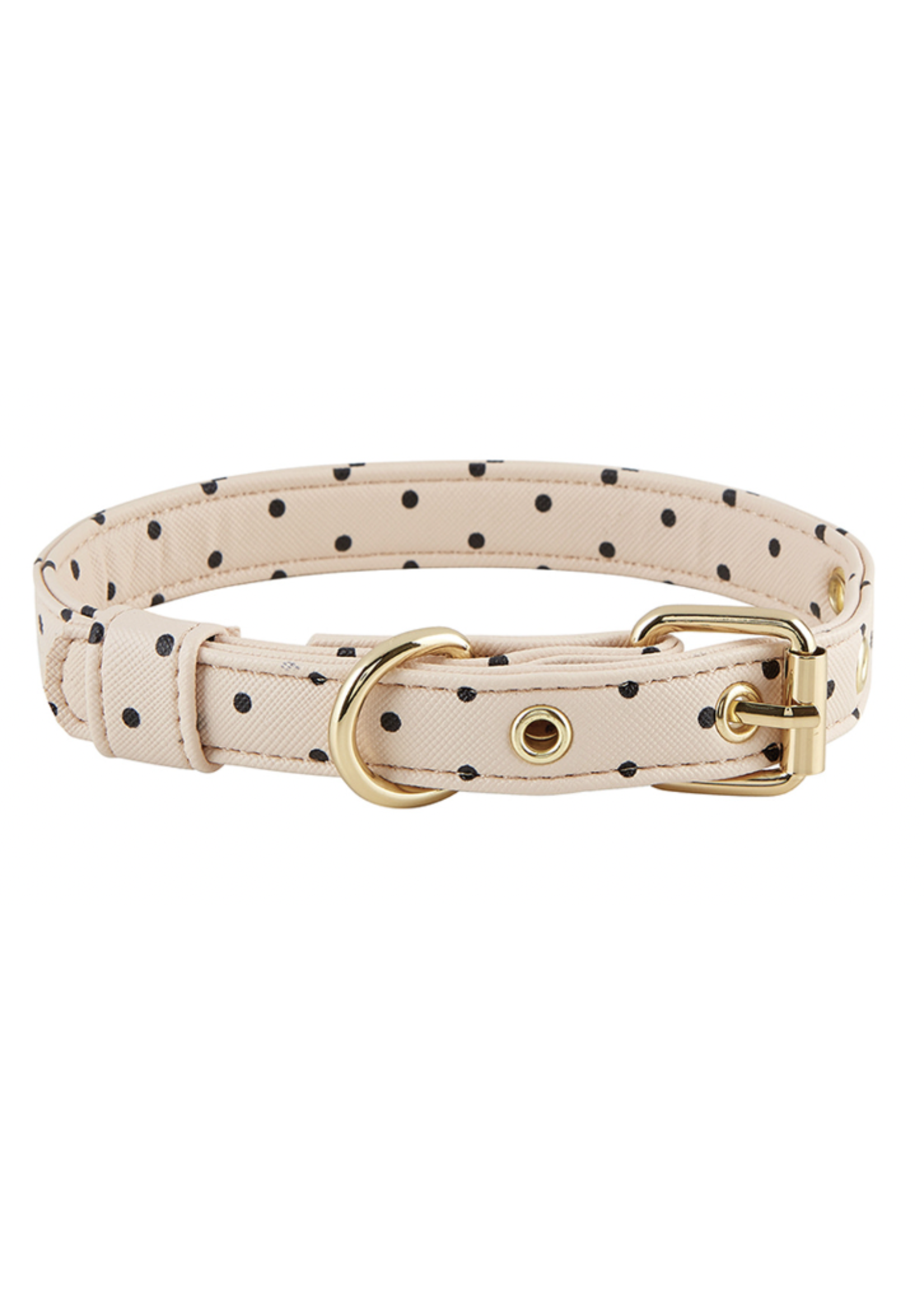 Creative Brands Saffiano Leather Collar - Blush