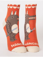 Blue Q Hangry  - Women's Ankle Socks