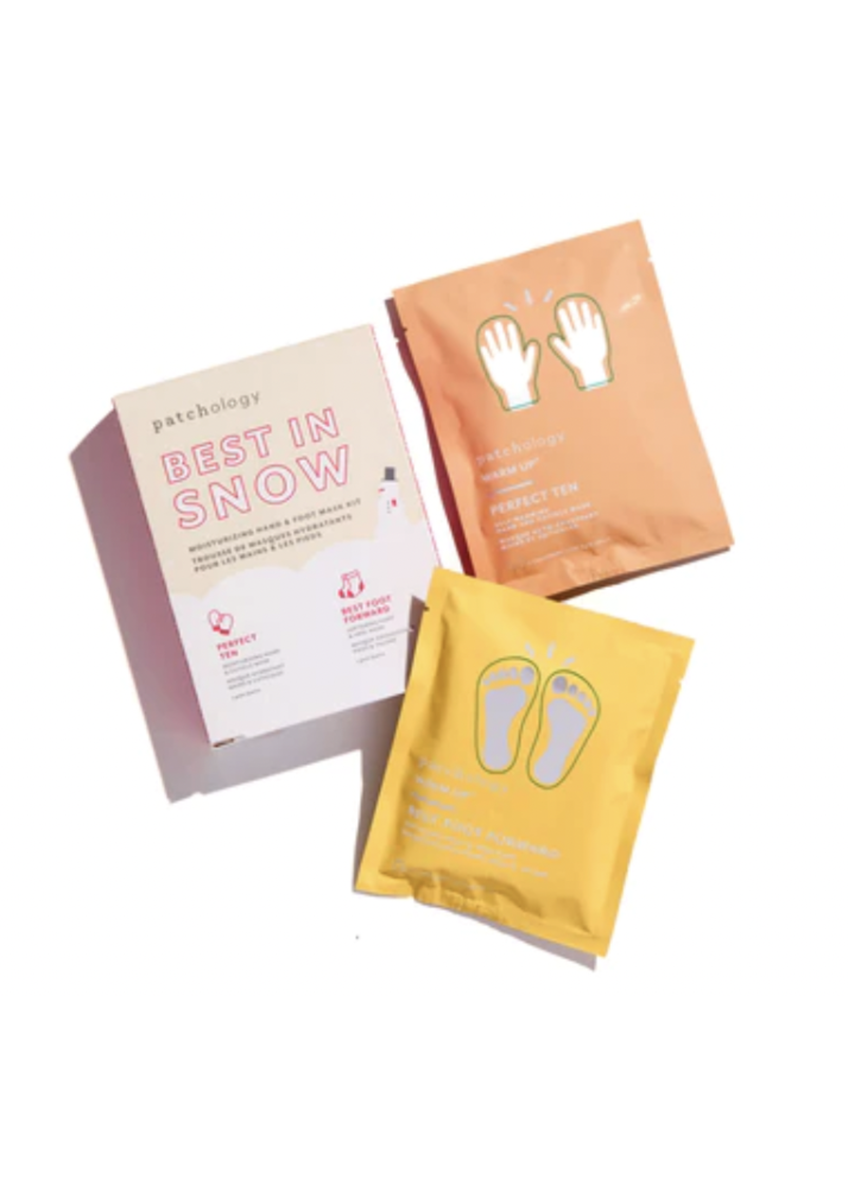 Patchology Best in Snow Holiday Kit - Hand & Foot Mask