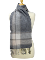 Foxford Mills Foxford Check Border Wrap/Scarf