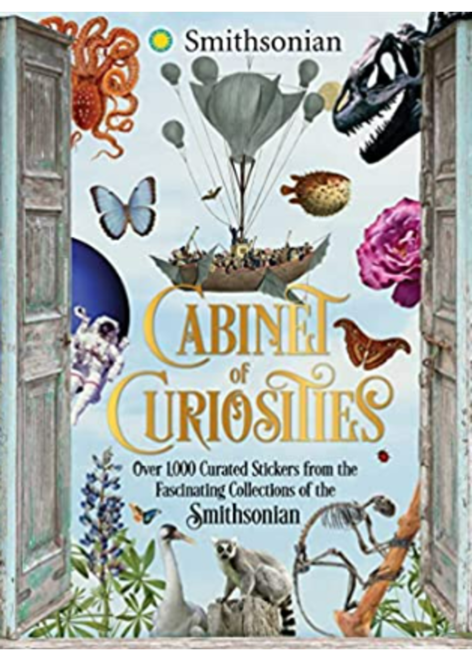 Taschen Books Cabinet of Curiosities - The Smithsonian Sticker Book - Taschen