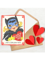 love letters Valentines Batshit Crazy Card