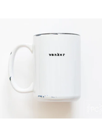 Prairie Chick Prints Wanker - White Mug