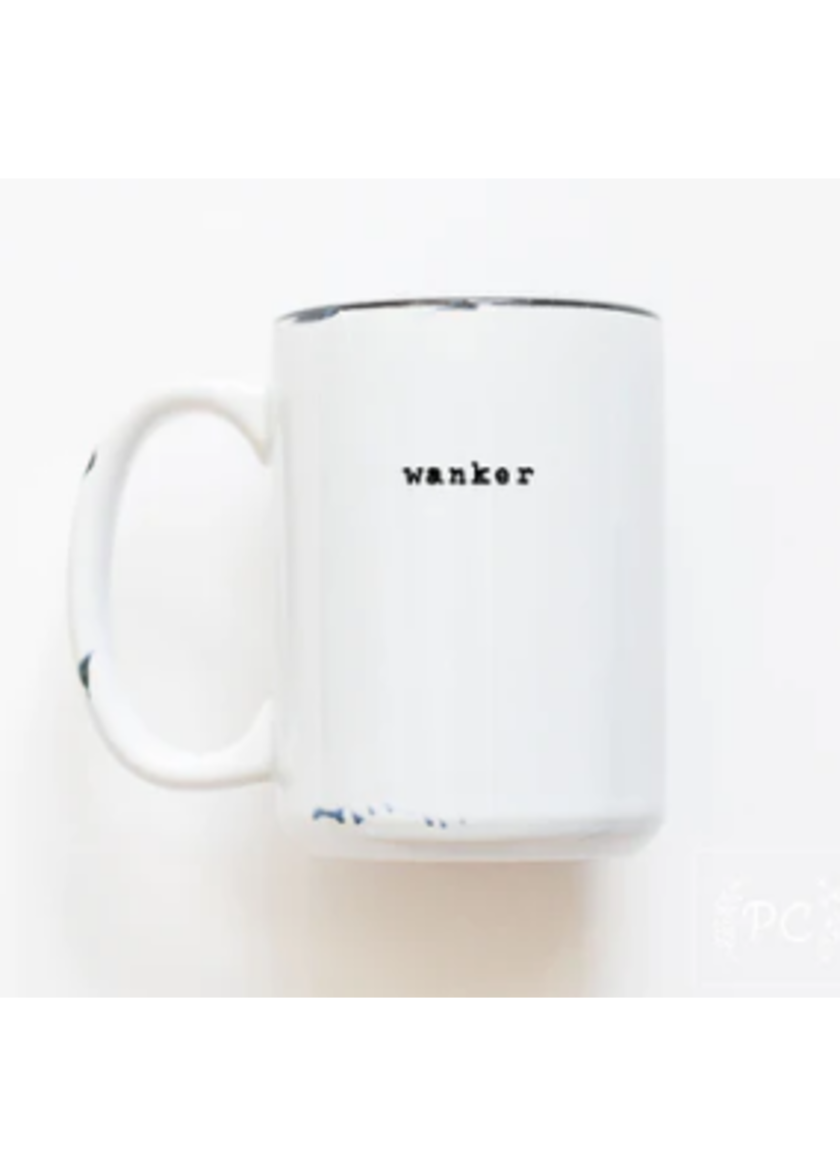 Prairie Chick Prints Wanker - White Mug