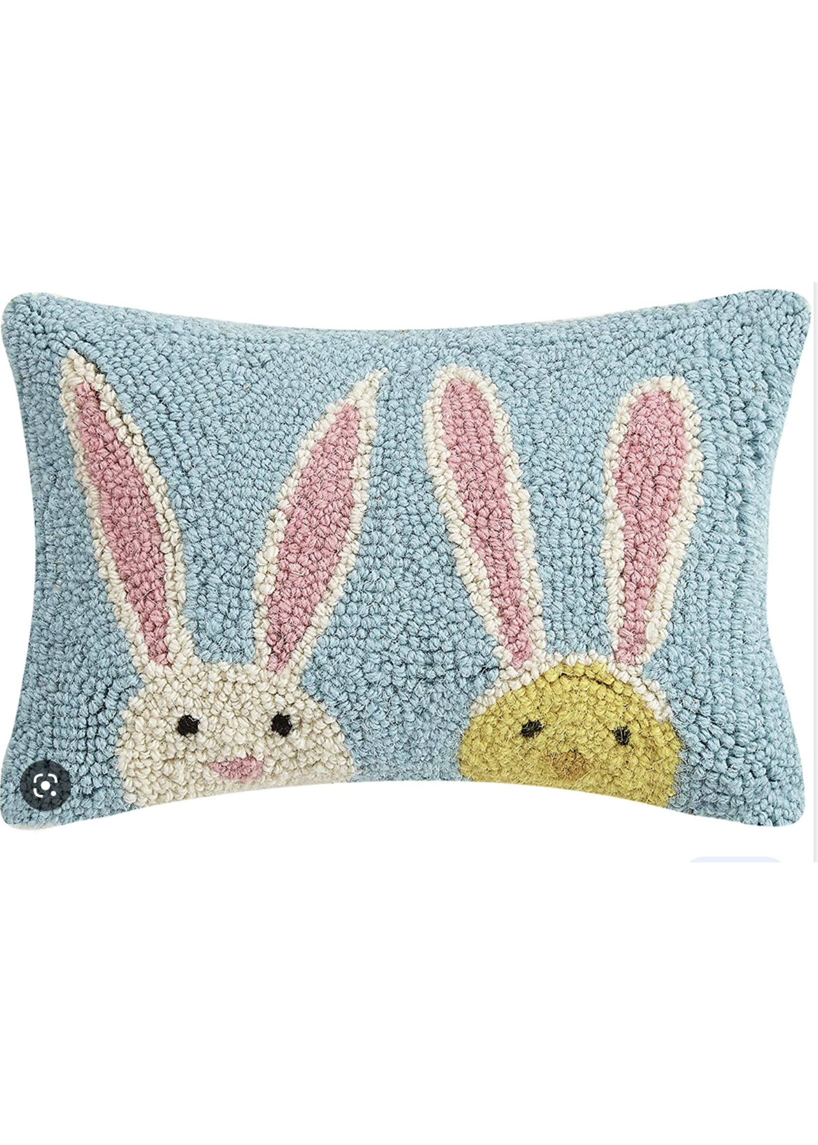 Peking Handicraft Bunnies Duo Hook Pillow