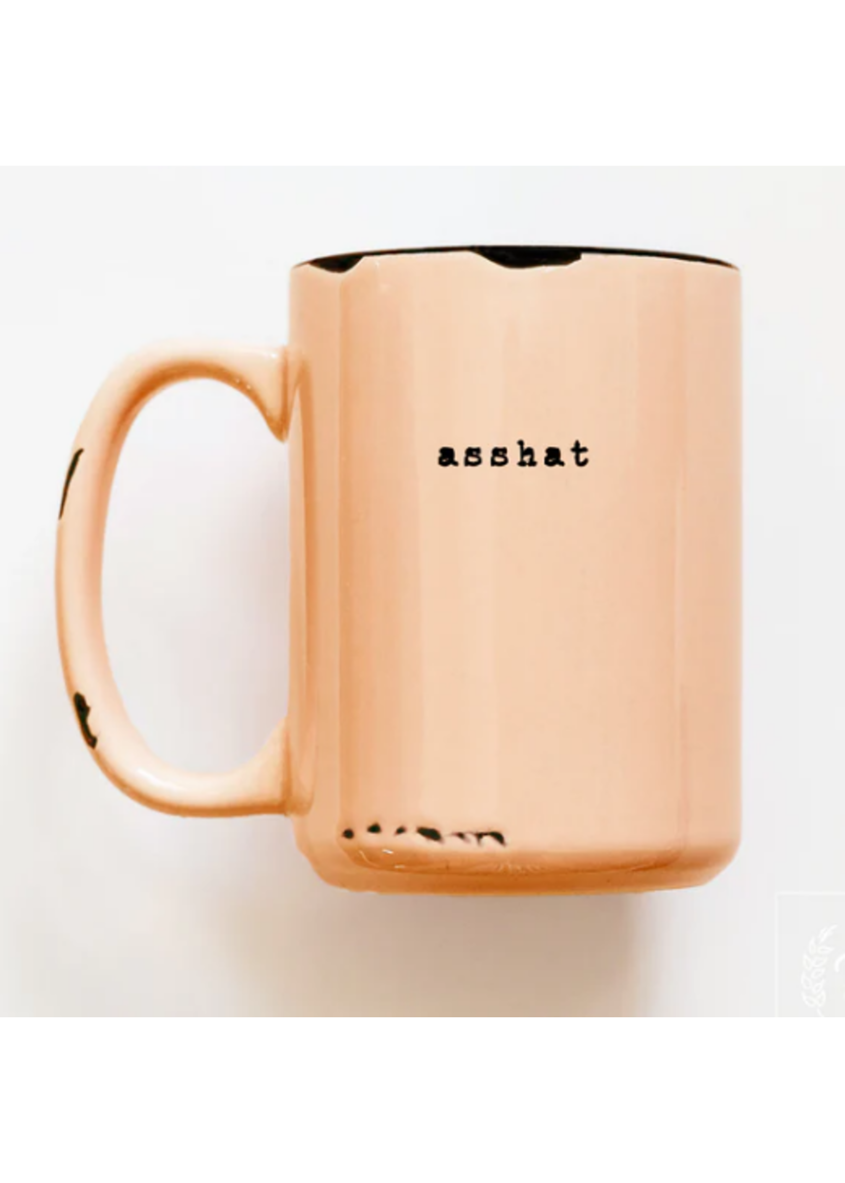 Prairie Chick Prints Asshat - Orange Mug