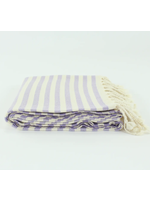 Turkish Linens & Towels Turkish Towel Striped Peshtemal Lilac