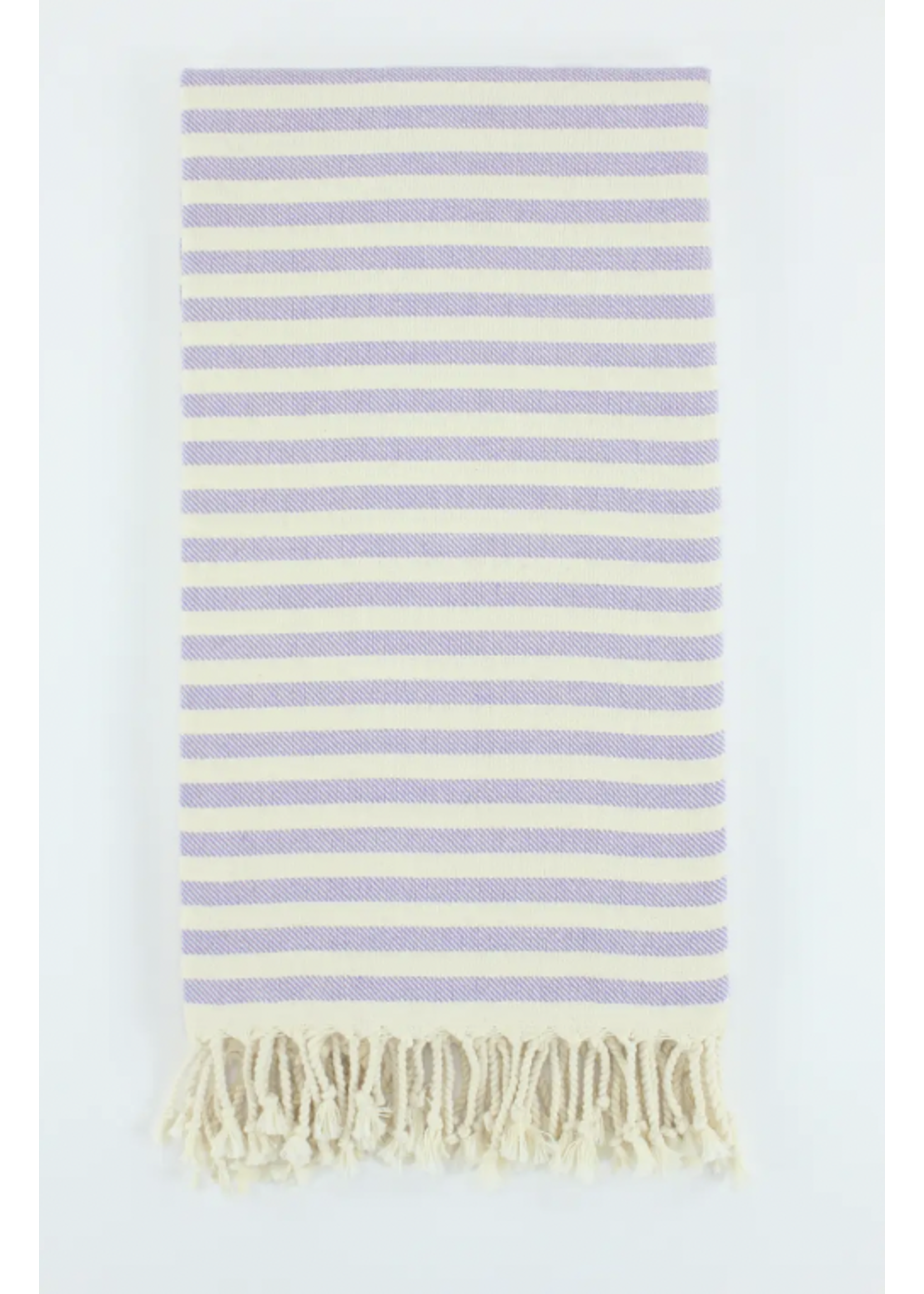 Turkish Linens & Towels Turkish Towel Striped Peshtemal Lilac