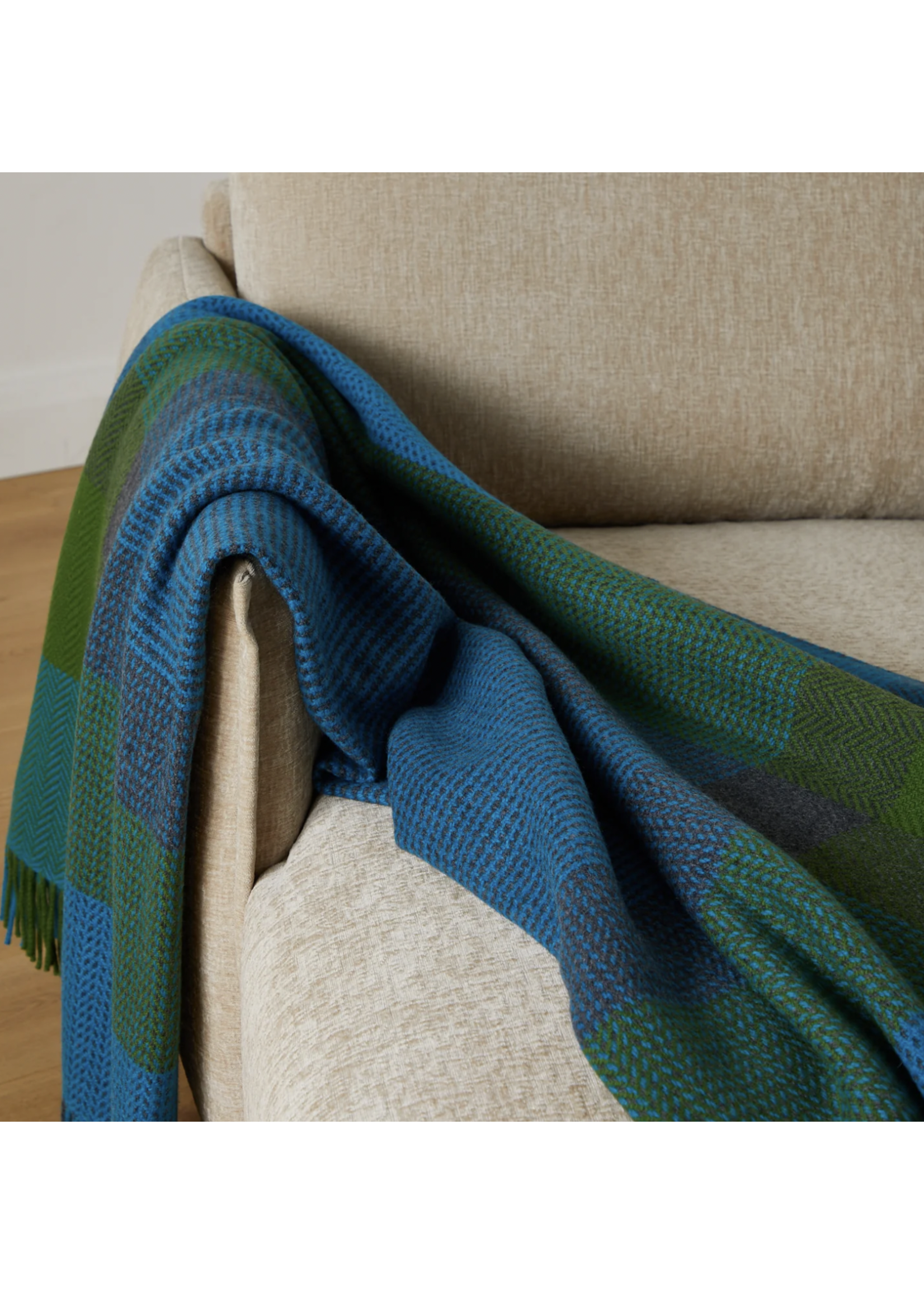 Foxford Mills Foxford Mills - Cashmere & Wool The Ceide Blanket