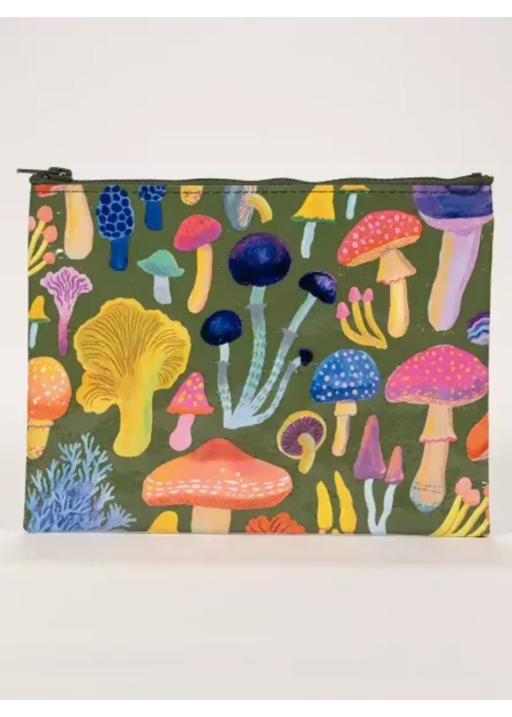 Blue Q Mushroom Zipper Pouch