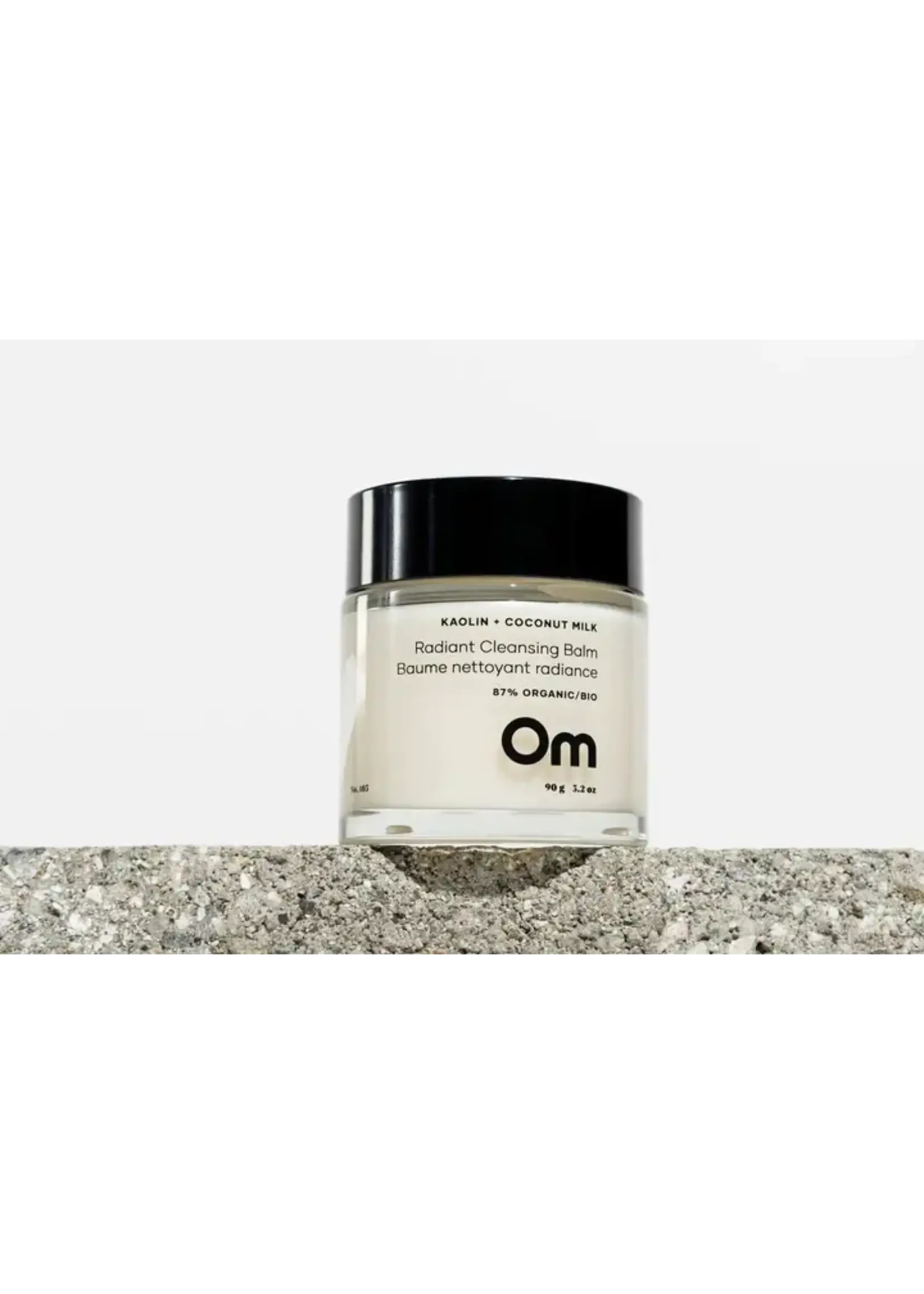 OM Organics Skincare Kaolin & Coconut Cleansing Balm