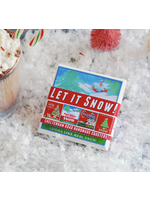 Cheltenham Road Vintage Christmas Coaster set - Let it Snow
