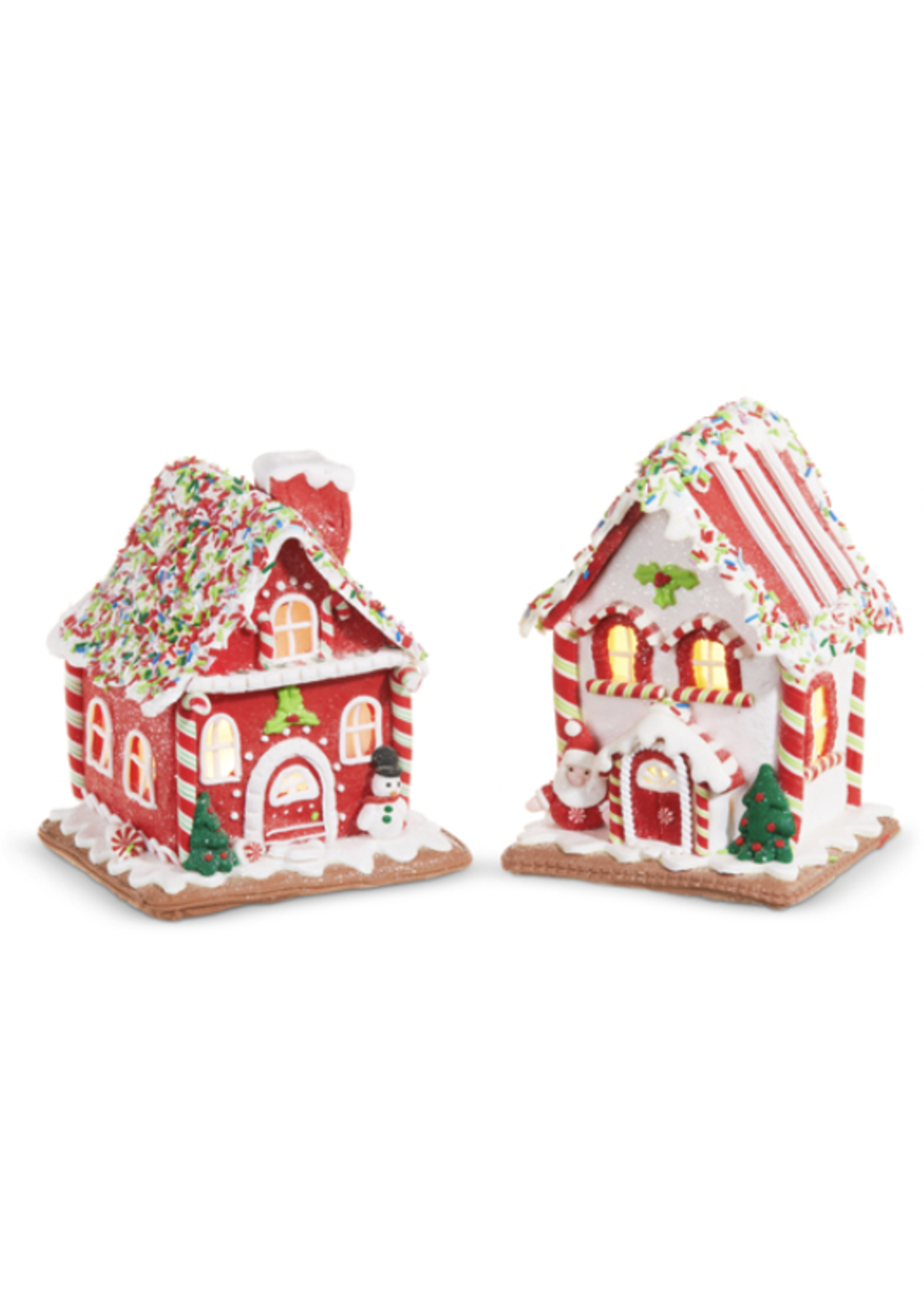 Razz Imports Lighted Gingerbread House - 7.25"