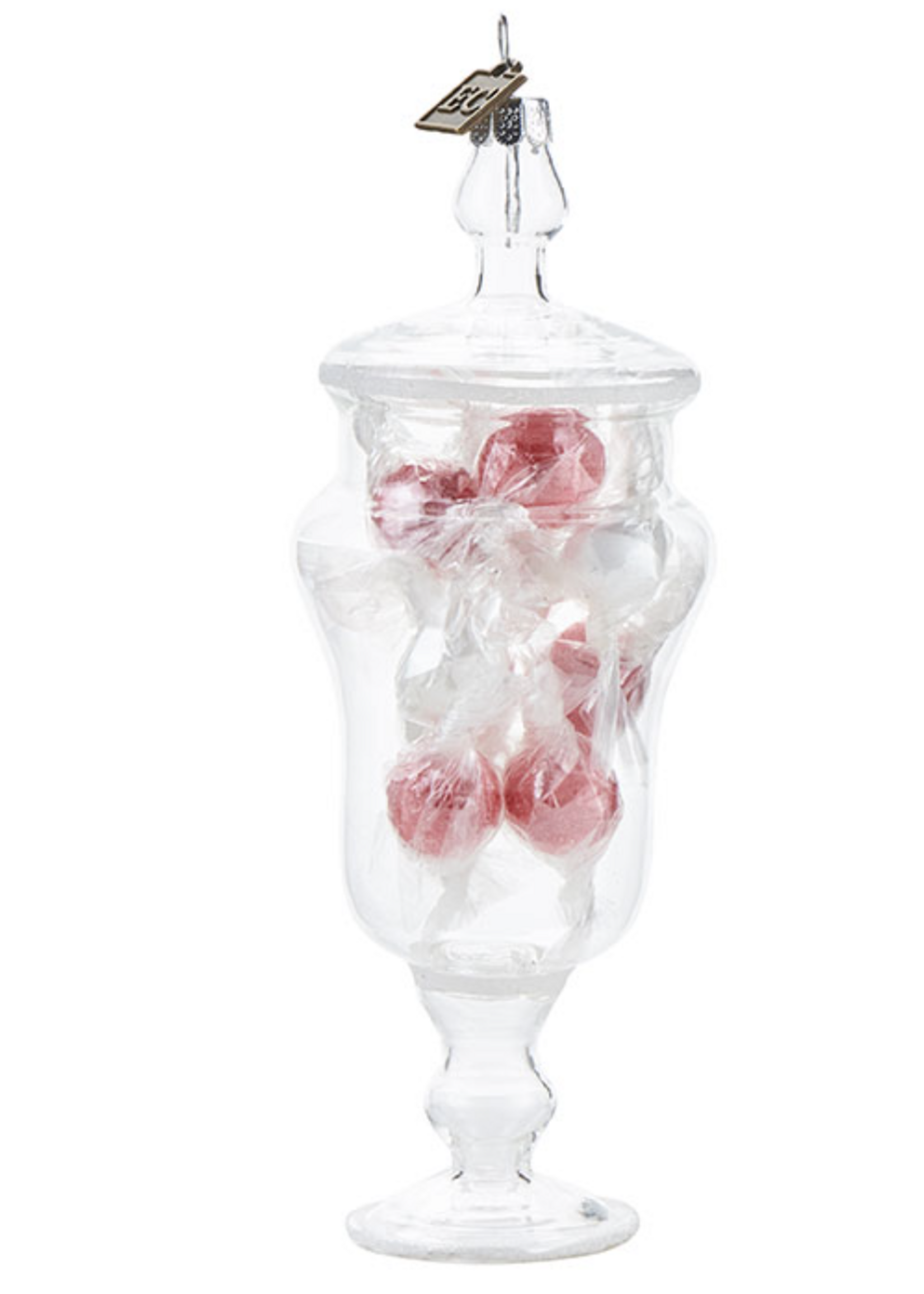 Design Home Candy Jar Ornament - EC 6.5"