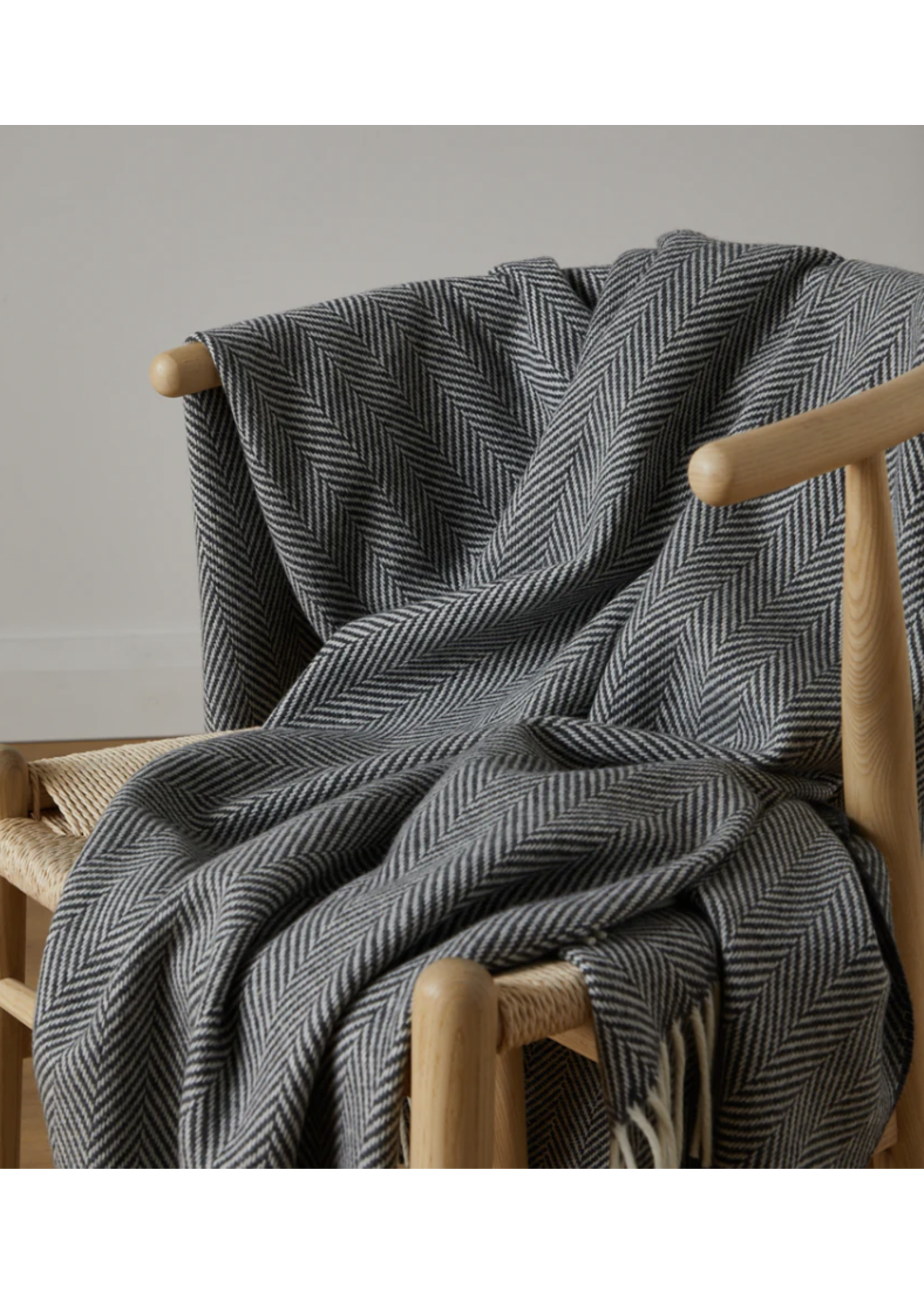 Foxford Mills Foxford Mills - Cashmere & Wool Blanket- The Beleek