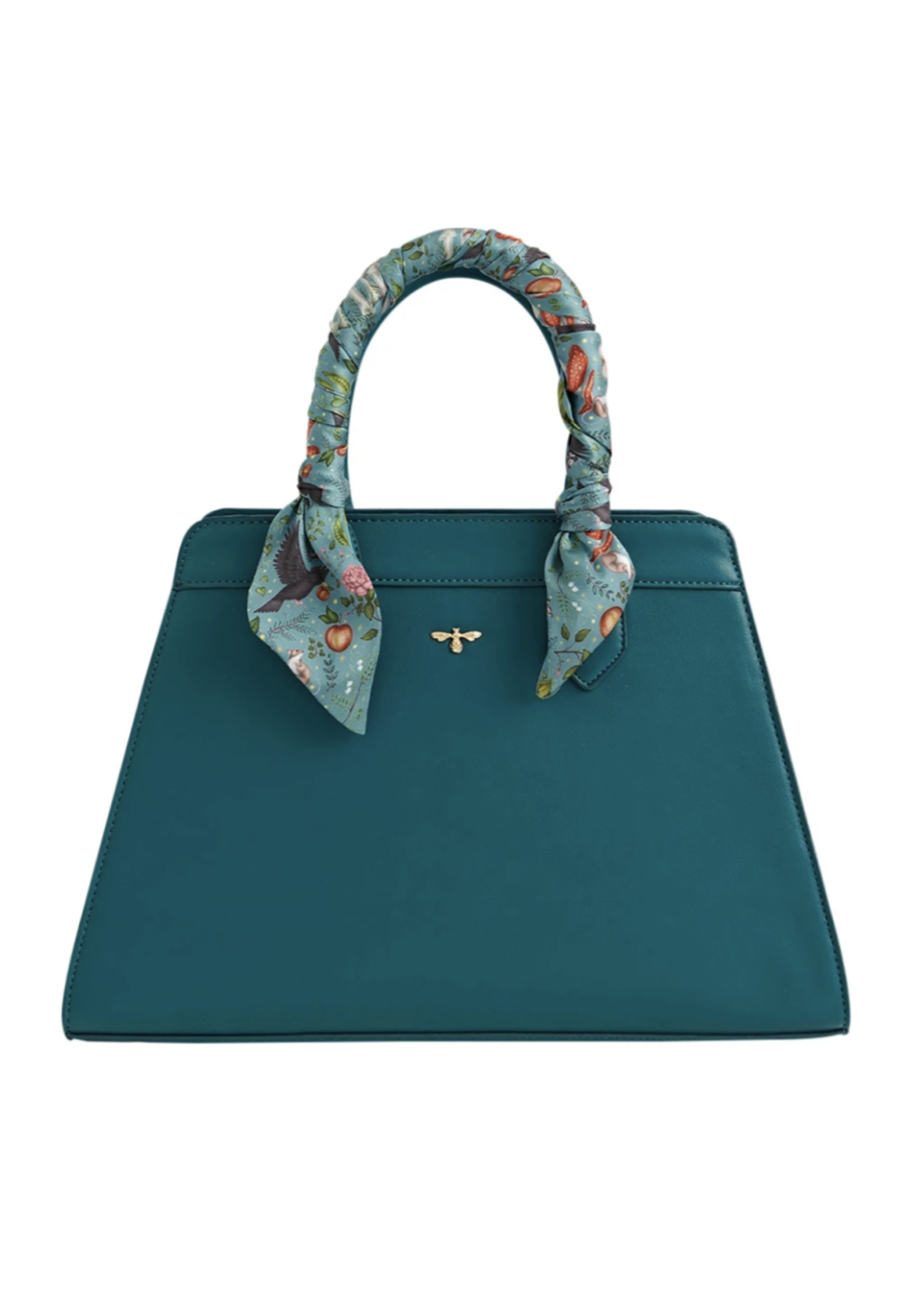 Fable England Fable Into the Woods Tote - Teal - Catherine Rowe limited edition