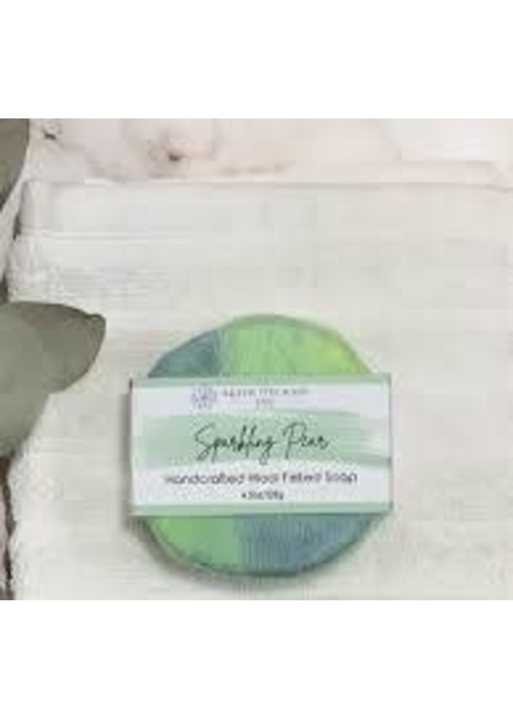 After The Rain YYC Felted Body Cleansing Bar - Sparkling Pear  - Soap