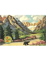 Cartolina Canada Vintage Postcard - L'il Bear