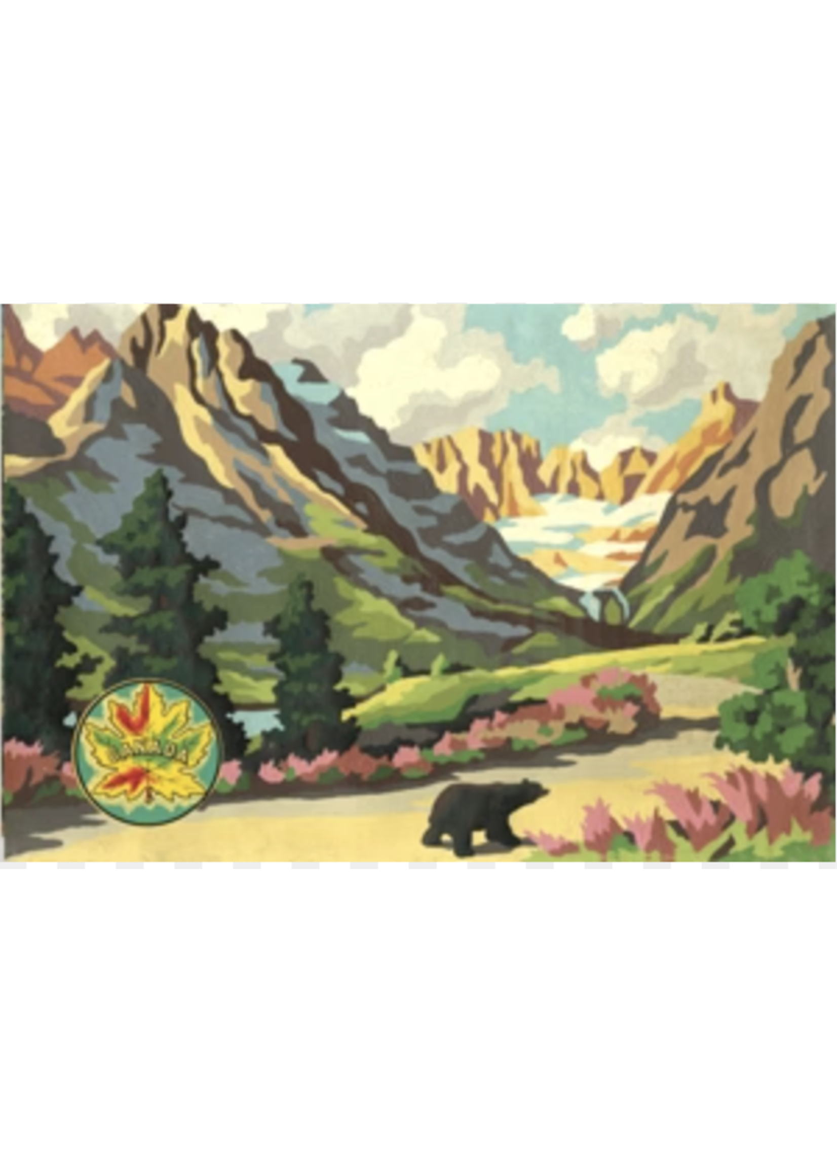 Cartolina Canada Vintage Postcard - L'il Bear
