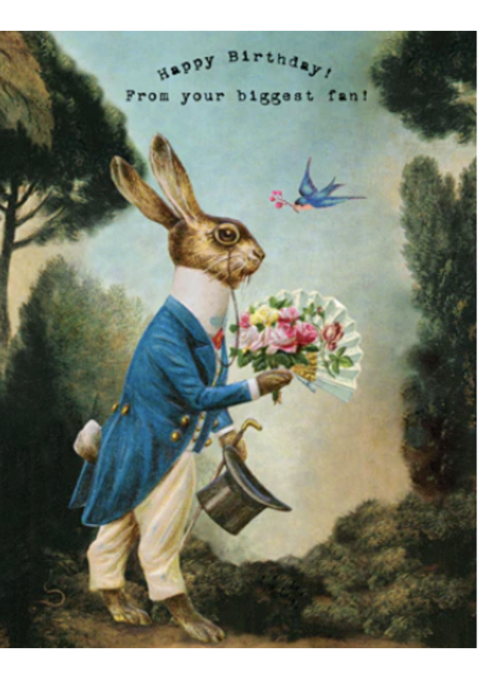 Cartolina Happy Birthday from your Biggest Fan!