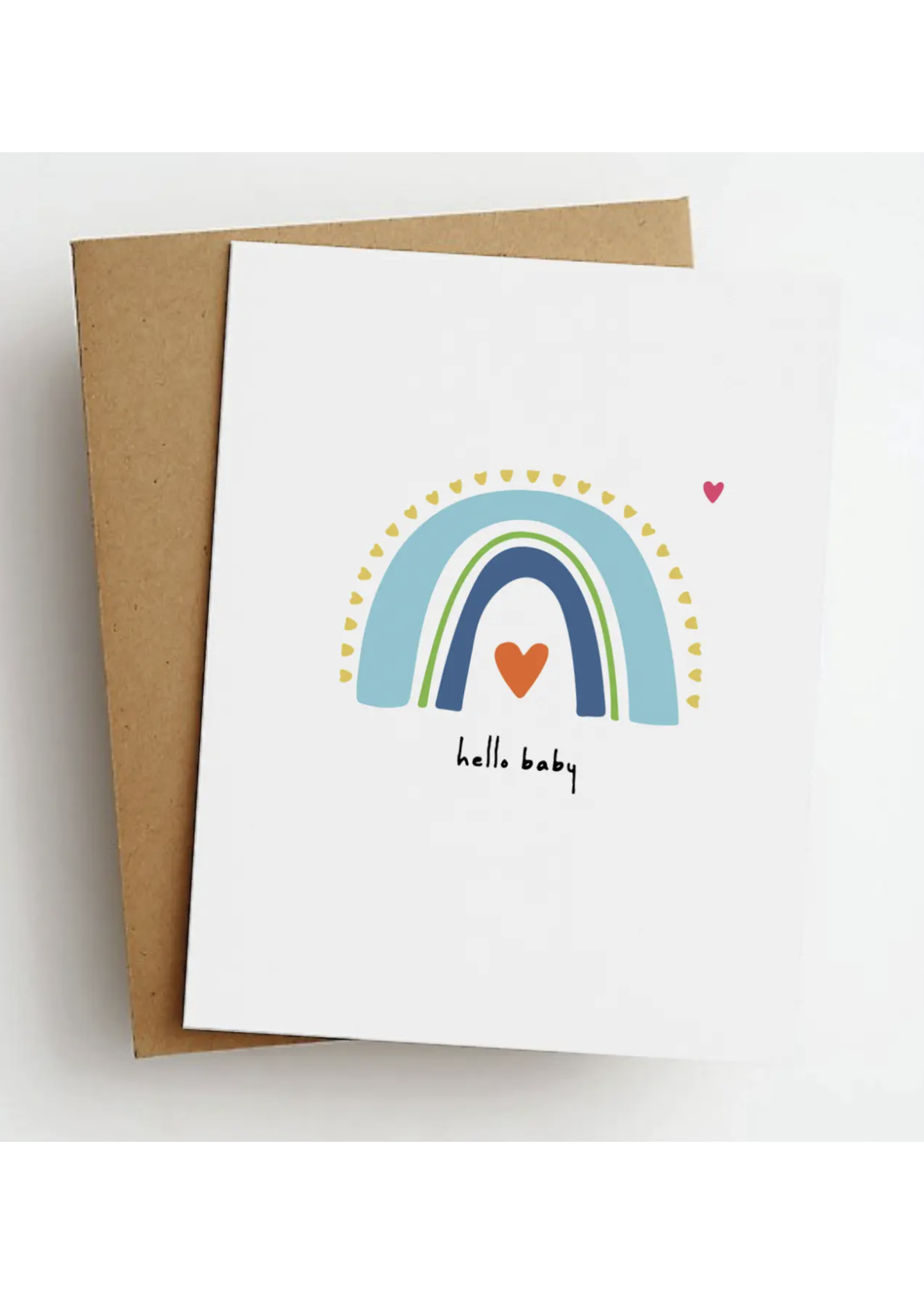 Skel&Co. Hello baby card