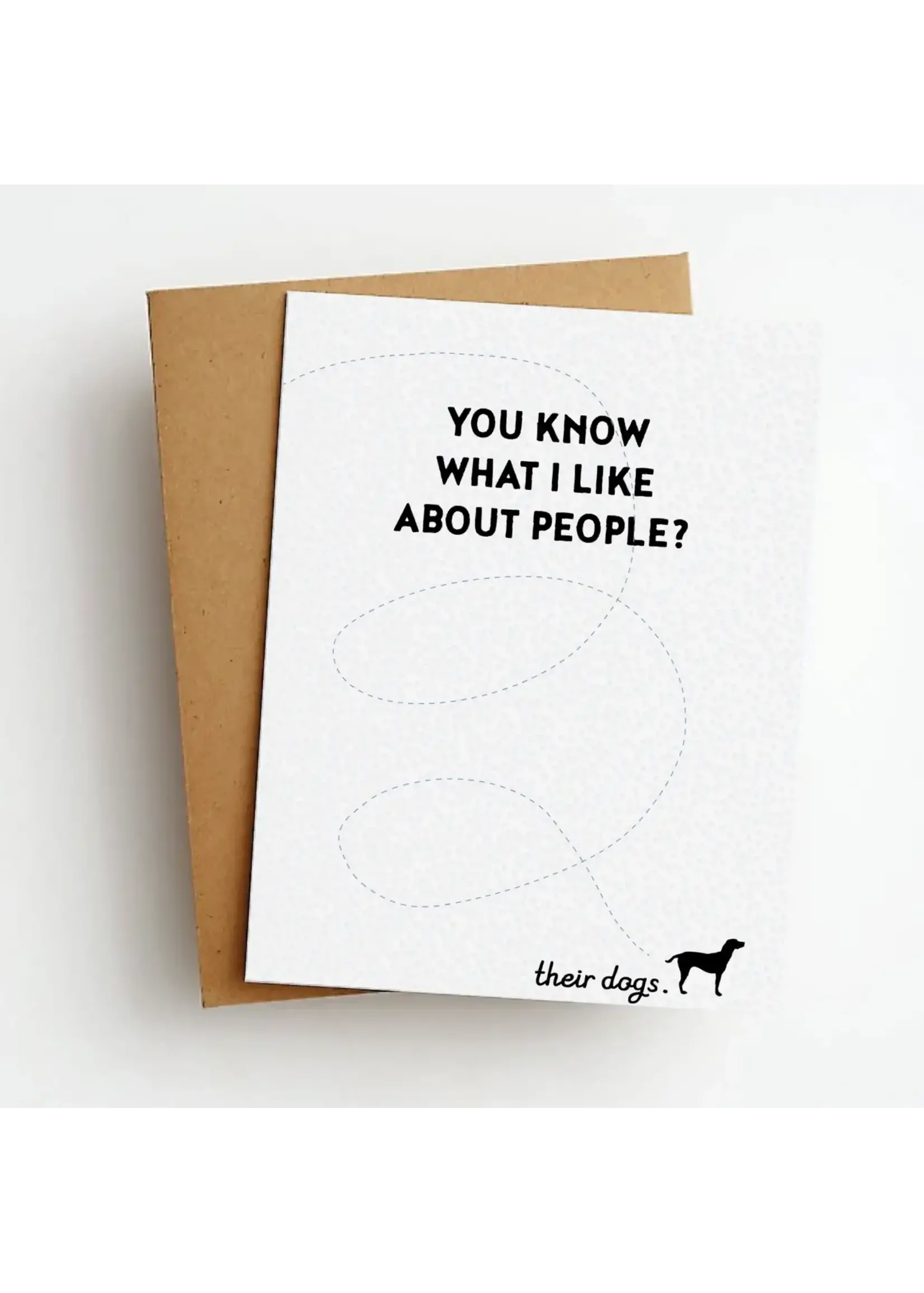 Skel&Co. You Know What I Love about people card