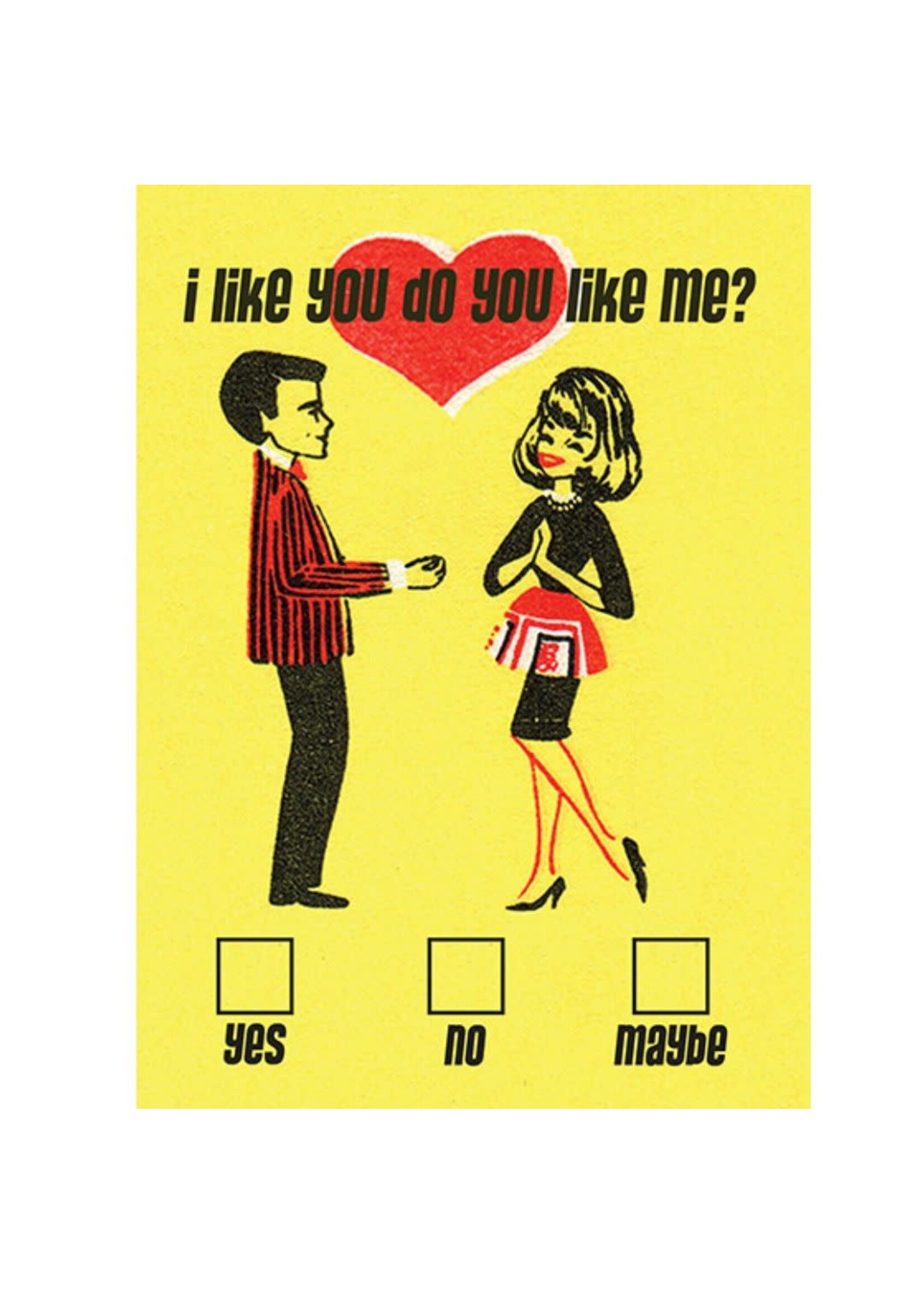 Laughing Elephant I like You Do you like Me card
