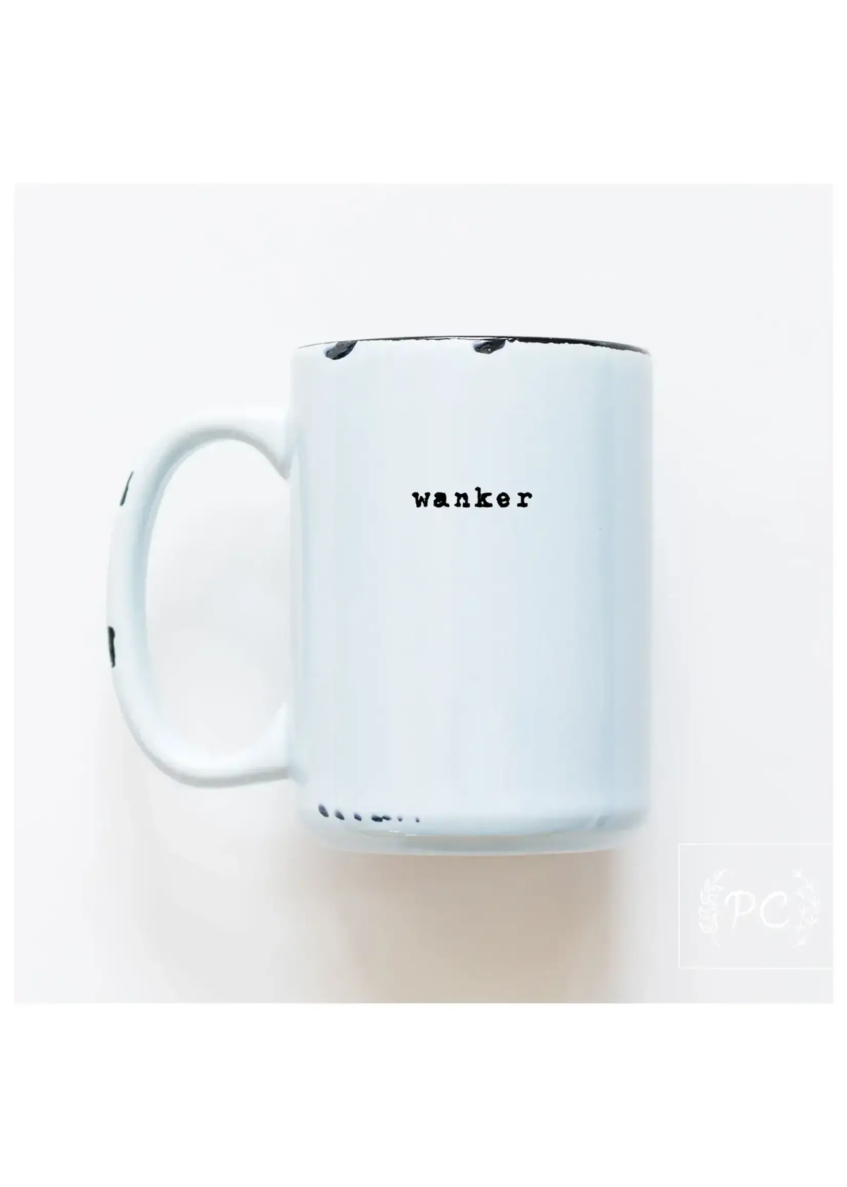 Prairie Chick Prints Wanker Mug - Blue