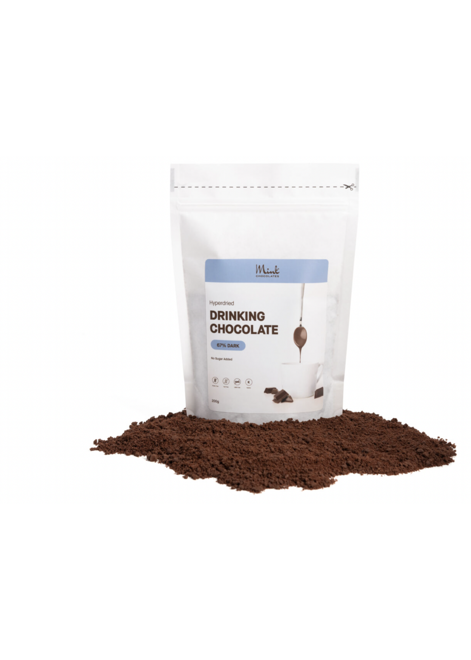 Mink Chocolates Inc. Mink Chocolates Super Freeze Dried Dark - Drinking Chocolate
