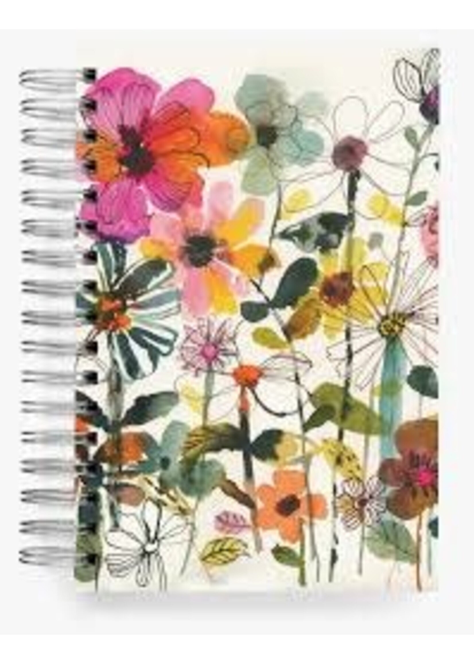 Ecojot Zinnias Ring bound Journal