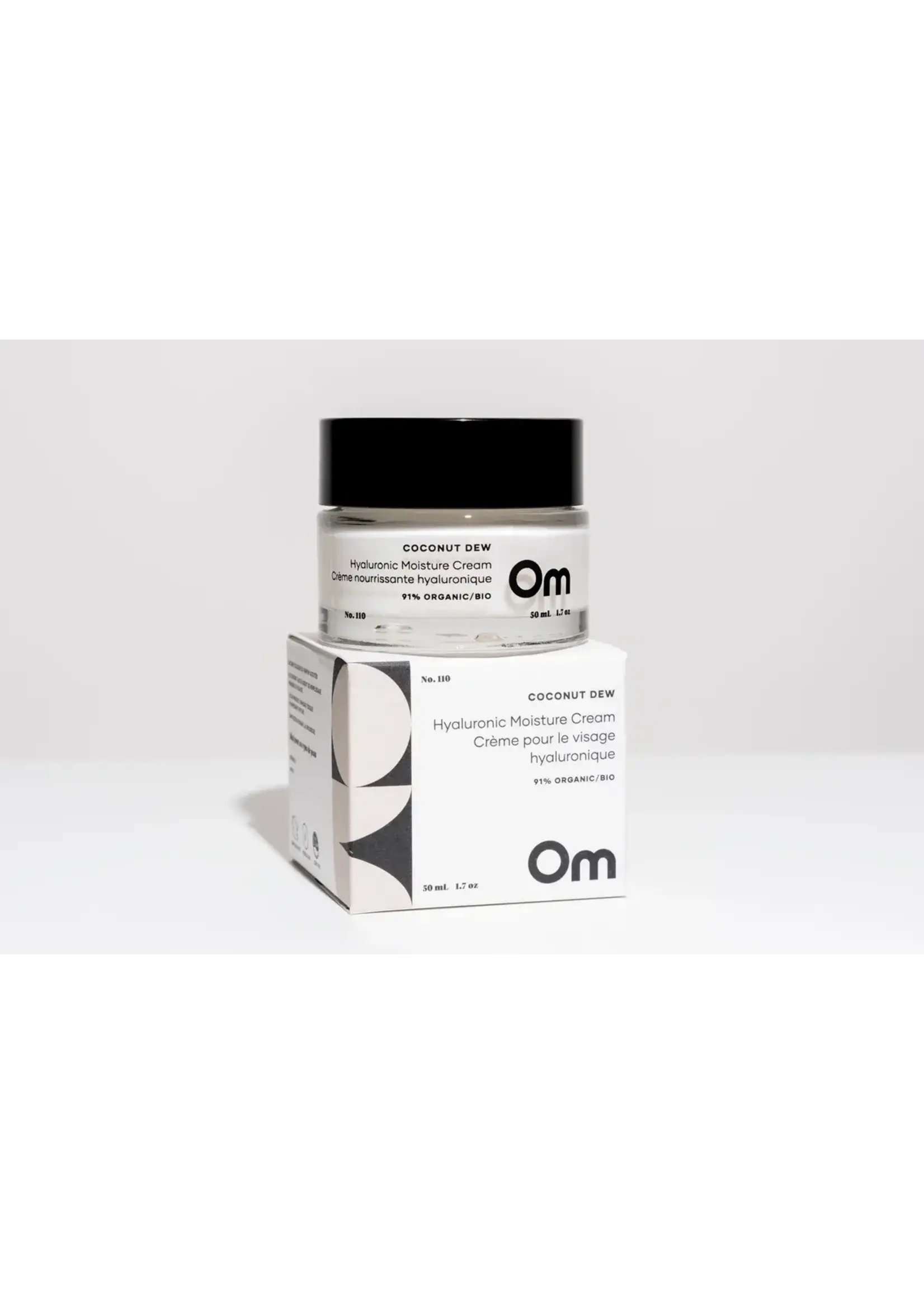 OM Organics Skincare Coconut Dew Hyaluronic Moisture Cream