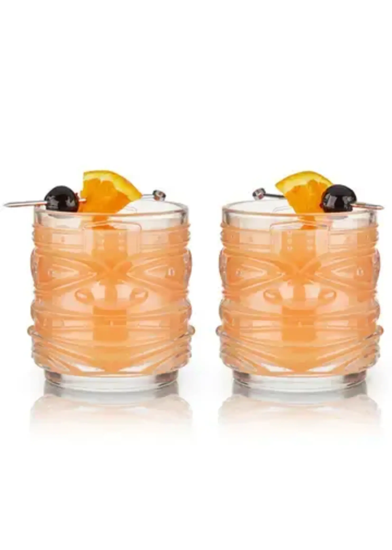 Viski Viski Tiki short crystal tumblers - sold individually