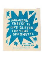 Blue Q Parmesan - Swedish Dishcloth