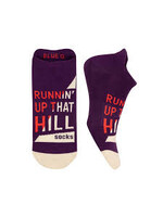 Blue Q Runnin' Up Sneaker Socks