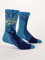 Blue Q I Like Spooky Shit - Men's Crew Socks