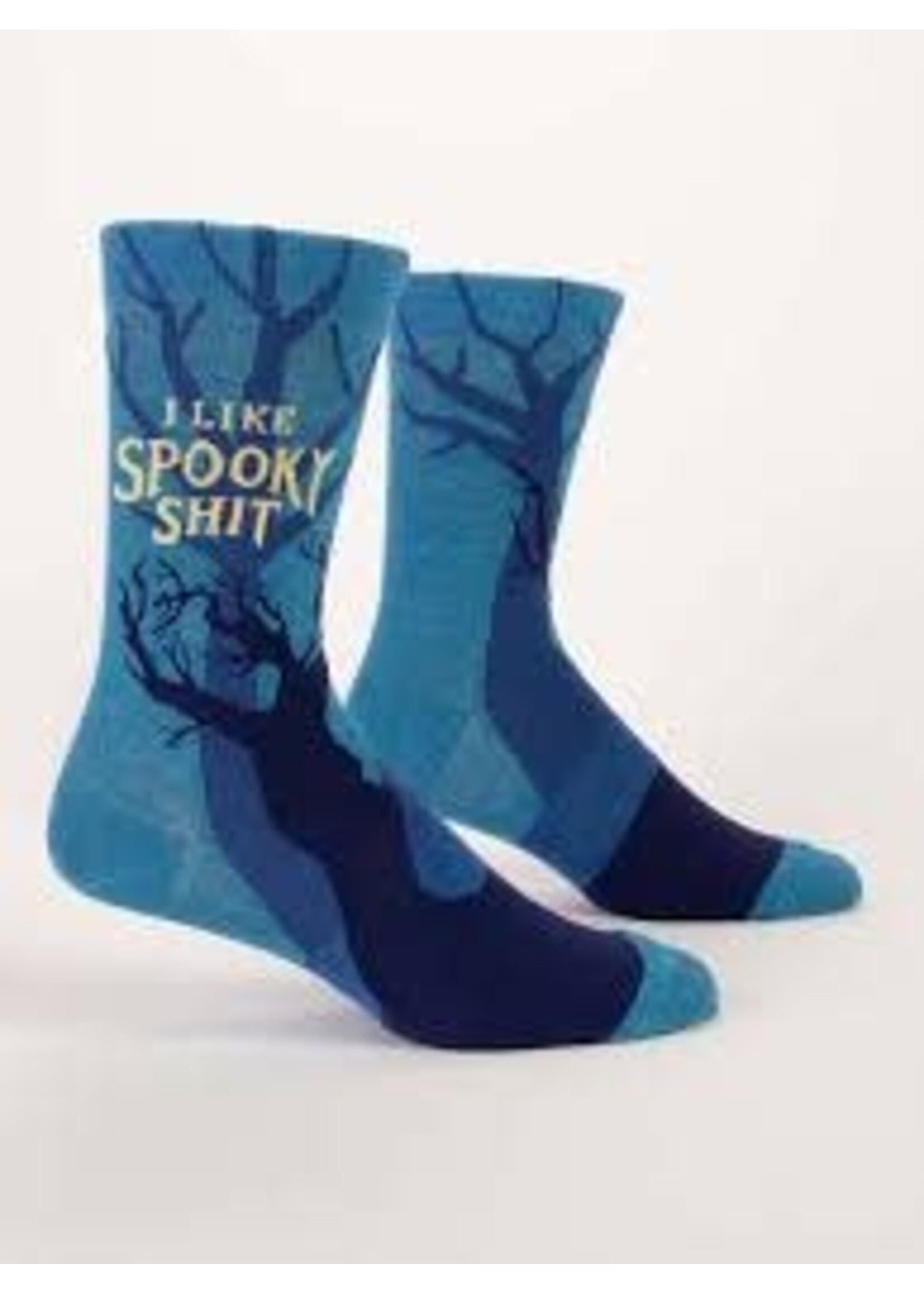 Blue Q I Like Spooky Shit - Men's Crew Socks
